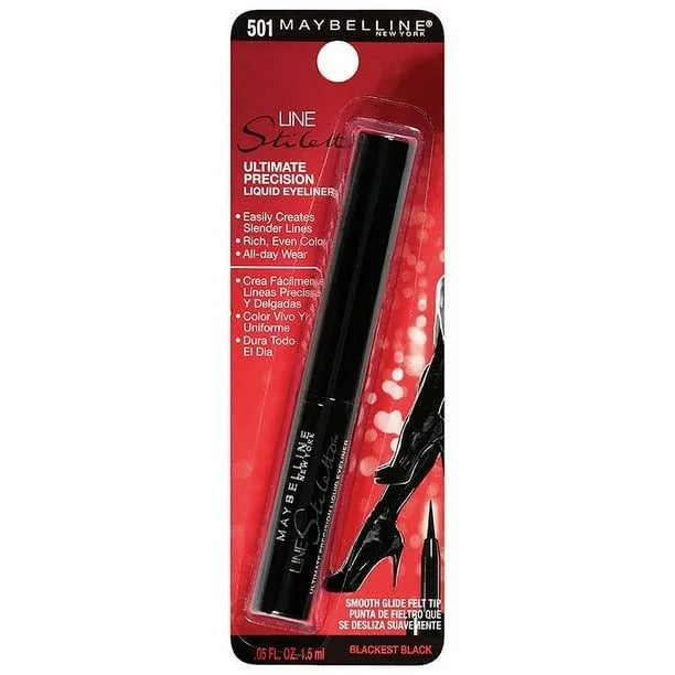 Maybelline Line Stiletto Ultimate Precision Liquid Eyeliner – Blackest Black