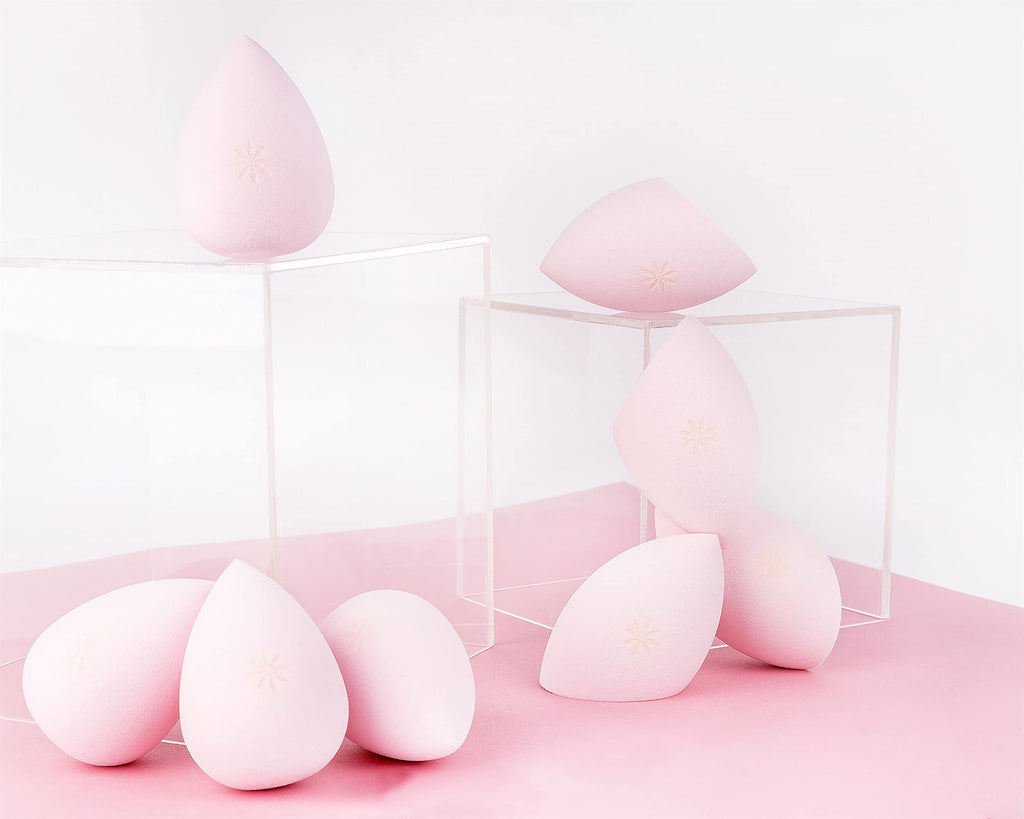 Brushworks Wonder Sponge Set – Multi-Shape Makeup Sponges for Flawless Base