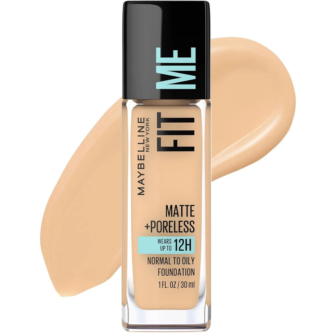 Maybelline Fit Me Matte + Poreless Foundation 230 Natural Buff – Oil Control Liquid Foundation