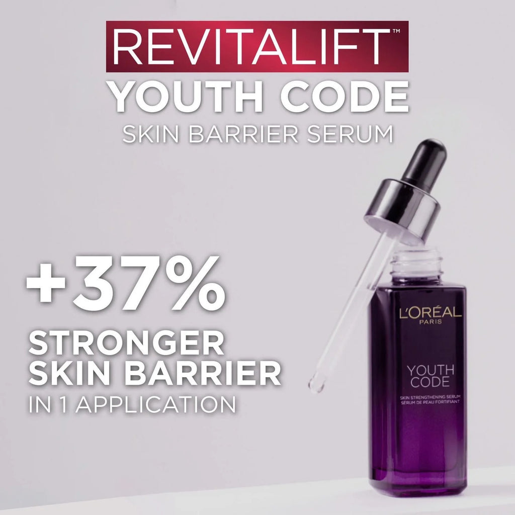L’Oréal Paris Revitalift Youth Code Serum 30ml – Skin Barrier Repair & Hydrating Serum