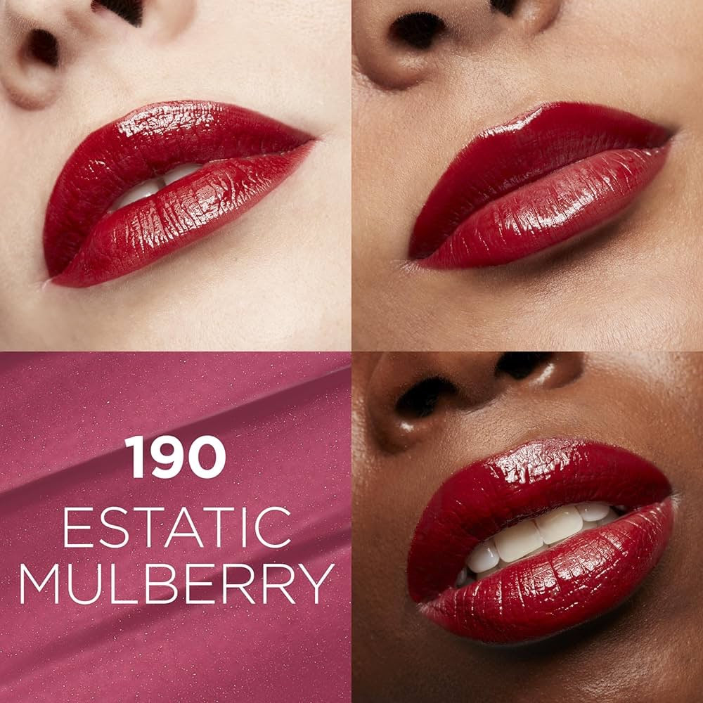 L’Oréal Paris Glow Paradise Lipstick 353 Mulberry Ecstatic – Sheer Hydrating Lipstick