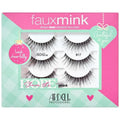 Ardell Faux Mink Lashes 817 – Soft Wispy Volume False Eyelashes (Black)