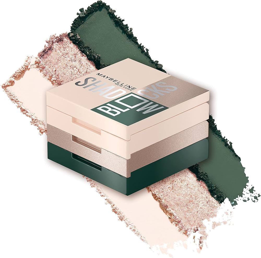 Maybelline Shadow Blocks Eyeshadow Palette – Multi-Finish Compact Palette