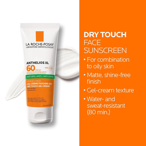 La Roche-Posay Anthelios Oil Control Sunscreen SPF 60 (50ml) – Anti-Shine, Matte Finish