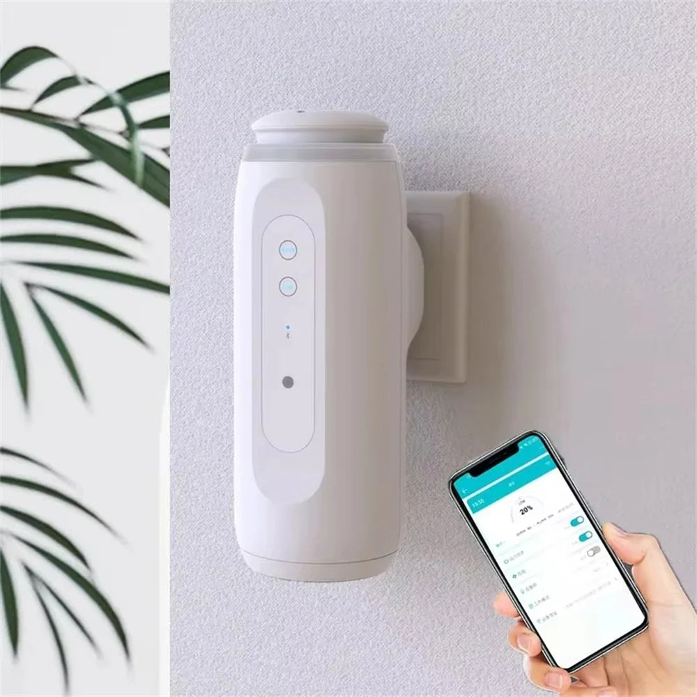 Smart Wall-Mounted Home Fragrance Diffuser – Bluetooth Controlled Luxury Ambient Scent System