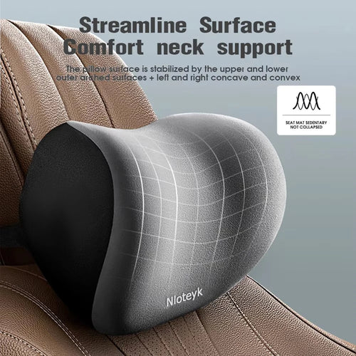 ErgoDrive™️ Memory Foam Car Neck Support Pillow