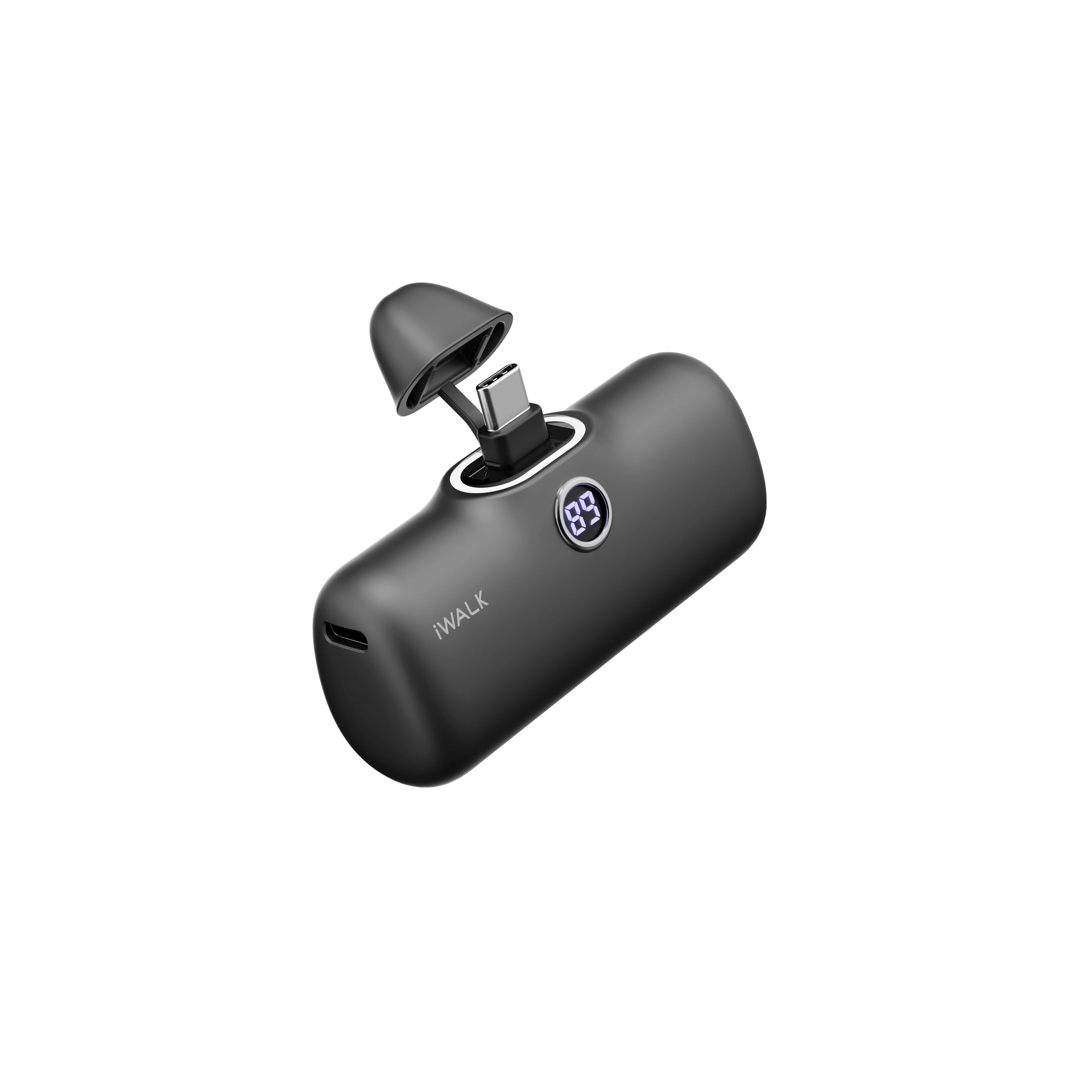 Pocket Mini Power Bank for iPhone – 4800mAh Plug-In Emergency Charger (No Cables)