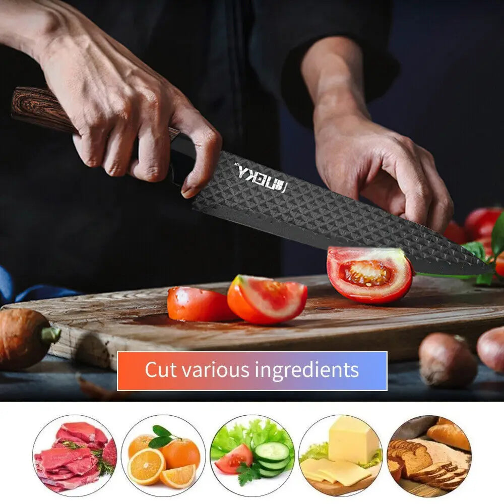 Signature Stainless Steel Knife Set – Precision Blades with Luxury Gift Box