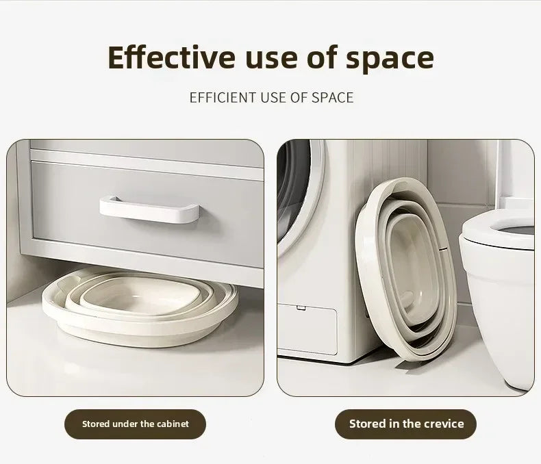 Collapsible Folding Bucket – Portable 5L / 10L Utility Basin