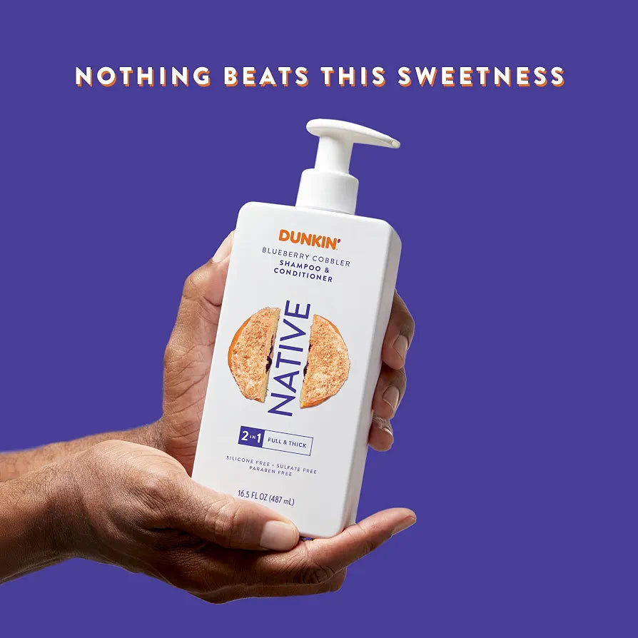Native | Limited Edition | Blueberry Cobbler |2-in-1 Shampoo and Conditioner