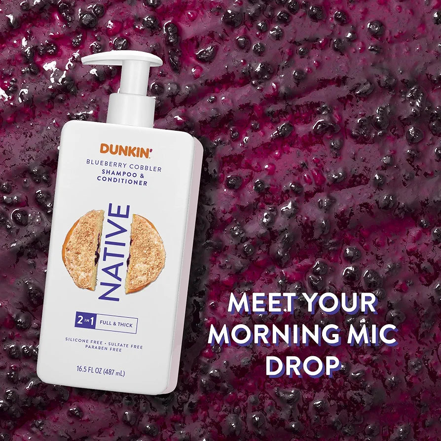 Native | Limited Edition | Blueberry Cobbler |2-in-1 Shampoo and Conditioner