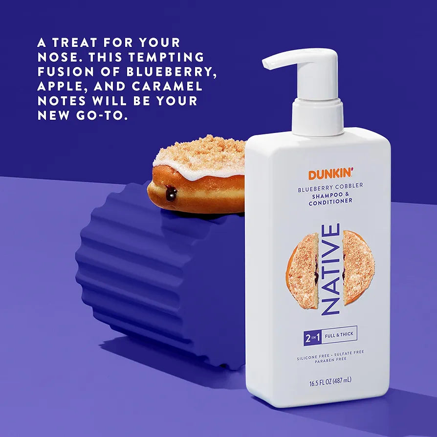Native | Limited Edition | Blueberry Cobbler |2-in-1 Shampoo and Conditioner